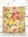 Vintage French fabric chocolate boxes