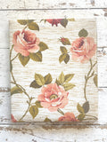 Vintage French fabric chocolate boxes