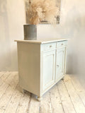 Painted pine cupboard
