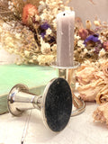Pair of vintage silver plated candlesticks A