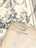 C19th French folio of architectural studies
