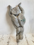 C19th lead cherub or putti