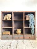 Rustic French pigeon holes