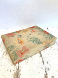 Vintage French fabric covered box
