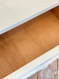 Pair of painted French bedsides