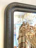 Painted French Louis Philippe mirror