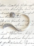 Sterling silver golf keyring