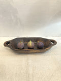 Hand carved rustic bowl