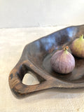 Hand carved rustic bowl