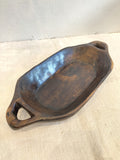 Hand carved rustic bowl