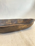 Hand carved rustic bowl