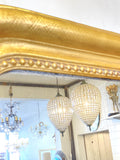 Antique gilt Louis Philippe mirror