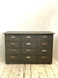 Painted pine multidrawers