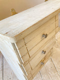 Old French game shelf with drawers