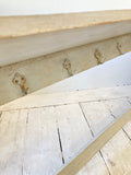 Old French game shelf with drawers