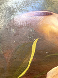 Vintage still life - oil on board