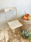 Early 1900's folding garden chair A