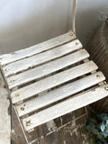 Early 1900's folding garden chair A