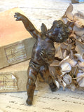 Victorian spelter cherub