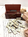 Antique miniature dominoes