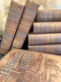 Antique Badminton Library books