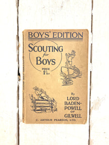 1937 edition of Scouting for Boys - Lord Baden-Powell