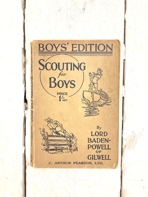 1937 edition of Scouting for Boys - Lord Baden-Powell