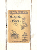 1937 edition of Scouting for Boys - Lord Baden-Powell