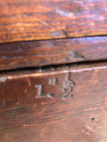 Victorian pine workshop drawers