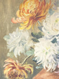 Early 1900's floral oil on canvas
