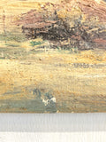 Antique French maritime painting