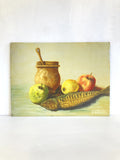 Still life on board - Fish & Fruit