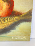 Still life on board - Fish & Fruit