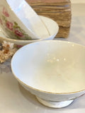 Vintage cafe au lait bowls D