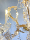 Vintage 8 arm Marie Therese chandelier