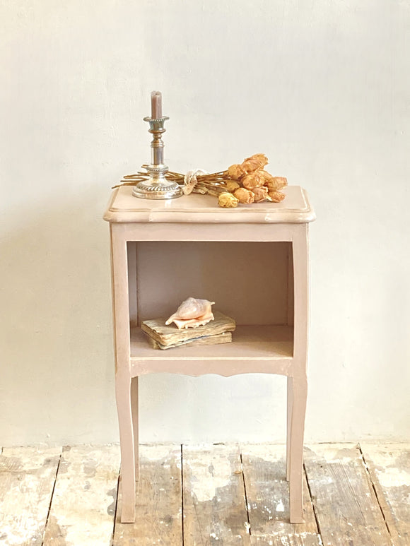 Painted bedside cabinet
