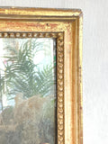 Small early 1800's gilt mirror
