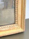 Small early 1800's gilt mirror