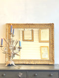 Antique gilt frame with new mirror
