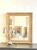 Antique gilt frame with new mirror