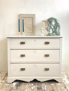 Painted antique chest of drawers