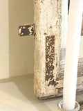 Large window frame mirror