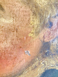 Antique portrait of a child in gilt frame, 1816