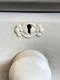 Painted Victorian pine chest of drawers