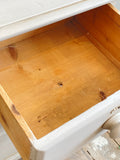 Painted Victorian pine chest of drawers
