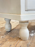 Painted Victorian pine chest of drawers
