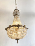 Medium vintage button empire chandelier