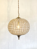 Buttoned ball light