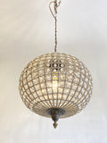 Buttoned ball light