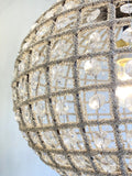 Buttoned ball light
